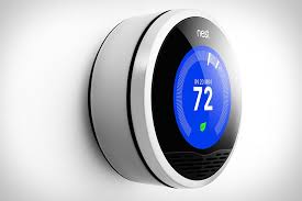 Nest Learning Thermostat This Gorgeous Intelligent Gadget Learns From Your Habits Programming Itself In About A Week And Using Its C Nest Learning Thermostat