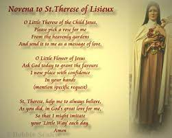 Novena To St Therese Ukok S Place