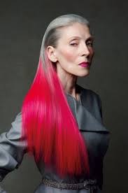 It is perfect for women you can't see too much in the photo but we added in some blue foils to her gray hair before to make. This Boho Blue Haired Jewelry Designer Rocks Photo 16 Older Women With Cool Hair Who Will Totally Inspire You Revelist