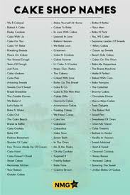 We have done a bit of research and found out some great bakery names that aren't taken. 32 Business Name Generator Ideas Name Generator Business Names Shop Name Ideas