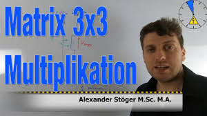 Das multiplizieren eines skalars mit einer matrix sowie die multiplikationen vom matrizen miteinander werden in diesem artikel zur mathematik näher . Multiplikation 3x3 Matrix Youtube