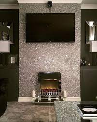 Hand embellished glitter on the canvases adds a touch of glitz and glam that elevates the design. 39 Vintage Glitter Wall Paint Design Ideas For Your Room Glitter Wallpaper Bedroom Glitter Accent Wall Glitter Bedroom
