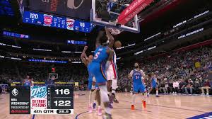 Pistons 124-116 Thunder (Feb 25, 2026) Game Recap