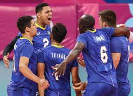 Volei Masculino Estreia Com Vitoria Sobre O Mexico No Pan Americano Volei Masculino Selecao Brasileira Masculina Volei