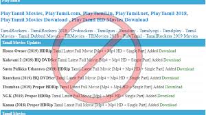 Playtamil Movies Download Hd Movies Download Latest News Download movie in hd quality. playtamil movies download hd movies