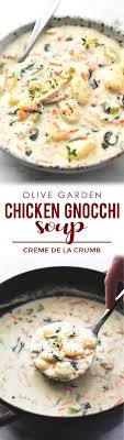 Olive Garden Creamy Chicken Gnocchi Soup Olive Garden Chicken Gnocchi Chicken Gnocchi Soup Olive Garden Gnocchi Soup