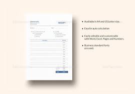 Whether you make a sales receipt, donation receipt, or even a purchase receipt, it is very important that you know exactly how to make any of them.although you already know about the basic elements, you still need to make sure that you implement them along with other information that a receipt is going to need. Free 28 Receipt Templates In Pdf Ms Word