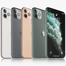 Das iphone 11 pro max ist ein. Apple Iphone 11 Pro Max Alle Farben 3d Modell Turbosquid 1454226