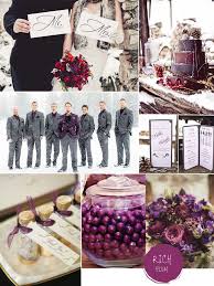 Purple Hues For Winter Wedding Color Ideas And Bridesmaid Dresses 2014 Tulleandchant Purple Winter Weddings Winter Wedding Colors Wedding Color Schemes Winter