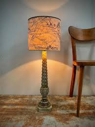 30 height x 6 x 6.25.. Alabaster Lamp Modern Collection Eric Bienaime