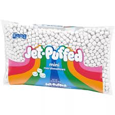 The gelatin is what makes it not acceptable, as it contains boiled parts of skin . Buy Kraft Jet Puffed Mini Marshmallows 16oz Online In Italy 12968782
