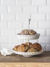 Garnera Etagere 2 Verdiepingen Wit Ikea Eten High Tea Koken