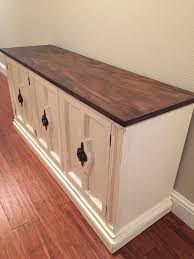 Refinished Sideboard Buffet Refinished Buffet Furniture Makeover Home