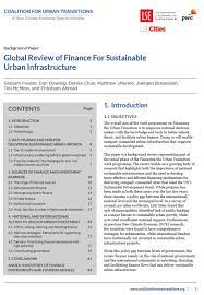 Jp augeri, rajish sagoenie | 23 april 2021. Global Review Of Finance For Sustainable Urban Infrastructure Gpsc