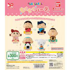 クレヨンしんちゃん もぐもぐパーティ｜ガシャポンオフィシャルサイト