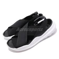 Details About Nike Wmns Praktisk Black White Women Sports Lifestyle Sandals Shoes Ao2722 002