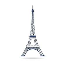 Eiffel Tower Paris Icon Vector Image On Vectorstock Vector Eiffel Tower Vector Images