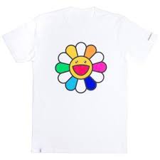 Murakami's vibrant images flourish with colorfully animated flowers. Takashi Murakami Flower Tee The Shop At The Broad T Shirts