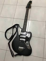 Did you see that car? he asked me. 3 Pickup Mahogany Jaguar With Black Anodized Pickguard Finished Offsetguitars Com