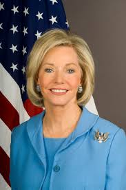 Assignment: 59-CF-DS-31396-06] Official portrait of Mary Ourisman, U.S.  Ambassador-designate to Barbados [Photographer: Mark Stewart--State]  [59-CF-DS-31396-06_Amb_Mary_Ourisman_WEB_fromPSD.jpg]