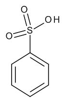 The first way involves heating of benzene under reflux of concentrated fuming sulfuric acid for several hours at 40°c. Benzenesulfonic Acid Cas 98 11 3 Lgc Standards