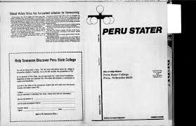 1981 The Peru Stater (Nebraska) by Peru State College Library