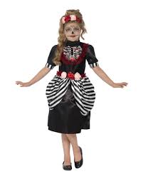 Maybe you would like to learn more about one of these? Sugar Skull Kids Costume Day Of The Dead Costume For Girls Horror Shop Com