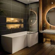 Related:bathtub shower enclosure bathtub shower combo tub shower surround. Shower Baths P Shaped L Shaped Baths Uk Bathrooms