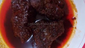 Daging masak hitam kenduri | senang dan serious sedap! Rendang Daging Hitam Rendang Warisan Kuala Lipis Catatan Sue Izza