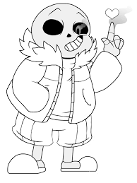 We provide coloring pages, coloring books, coloring games, paintings, and coloring page instructions here. Sans Undertale Coloring Page Free Printable Coloring Pages For Kids
