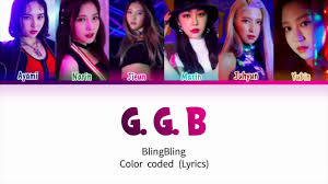 G.g.b, a single by bling bling. Blingbling G G B Color Coded Lyrics Youtube