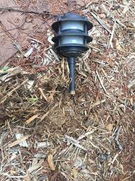 Some are located entirely in the garden bed while others cast light onto the path. Fix That Broken Landscape Light Stake Hometalk