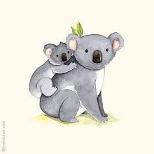 Image Result For Easy Watercolor Painting Animals Koala Illustration Koala Drawing Animal Paintings