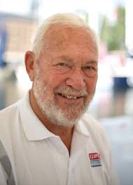Sir Robin Knox-Johnston at St Katharine Docks, London
