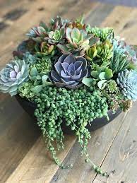 Succulents don't require a lot of maintenance. Best 12 10 Magical Succulent Centerpieces Ideas For Your Table Bosidolot Skillofking Co Succulent Centerpieces Succulent Garden Design Succulent Garden Diy