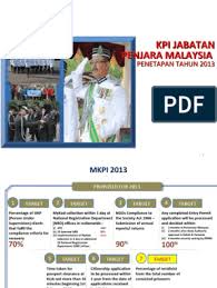 So seandainya korang lepas ujian kecergasan dan fizikal.korang akn hadapi dua lagi halang iaitu ujian (exam) online dan juga interview. Kpi Jabatan Penjara Malaysia Tarikh 30 Mei 2013 Edit Di Pejabat Ppt