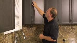 Around the top of the cabinets is a… Cabinet Doors N More How To Align And Install Hinges And Mount Cabinet Doors Facebook