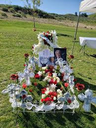1 Year Memorial Of My Dad Gravesite Decorations Cemetery Decorations Grave Decorations