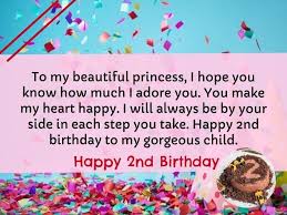 Daughter 2nd birthday quotes from mother. Happy 2nd Birthday Wishes For Baby Girl Quotes Messages Status Images The Birthday Wishes