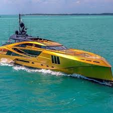 1 983 Likes 57 Comments Boss Yachts Boss Yachting On Instagram Gold Blooded Tag Someone Who Luxury Yachts Boat Boats Luxury