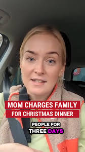 FORK IT OVER: A mom decided to host Christmas dinner a little differently  this year — by taking her family up