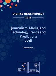 We did not find results for: Journalism Media And Technology Trends And Predictions 2018 Reuters Institute Digital News Report
