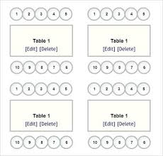 14 Simple Wedding Seating Chart Samples In Pdf Word