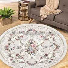 Liviadora Sezen Yuvarlak Hali 5475s M4277 Halilar Dekor Ev Dekoru