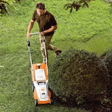 They never run out of gas. Stihl Cordless Lawn Mower Rma 235 Basic Device Rasenmaher Mahroboter