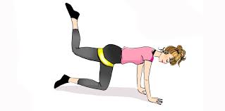 + d'effets, pas + d'efforts. Cuisses Fessiers Dos 5 Exos A Faire A La Maison Avec Un Elastique Femme Actuelle Le Mag