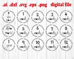 Free Free 206 Baby Milestone Svg SVG PNG EPS DXF File