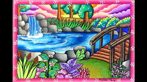 Mewarnai gambar pemandangan dengan crayon juga memiliki cara seperti mewarnai gambar pada umumnya. Gjyyqagtg7syom
