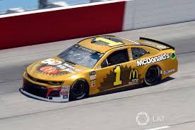 I think someone may have crowded him up there. Nascar Die Throwback Designs In Darlington 2018