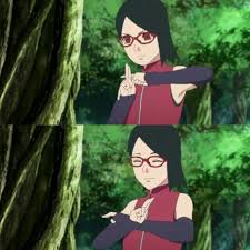 Shadow Clone Jutsu Sarada Sarada Uchiha Manga Anime Anime